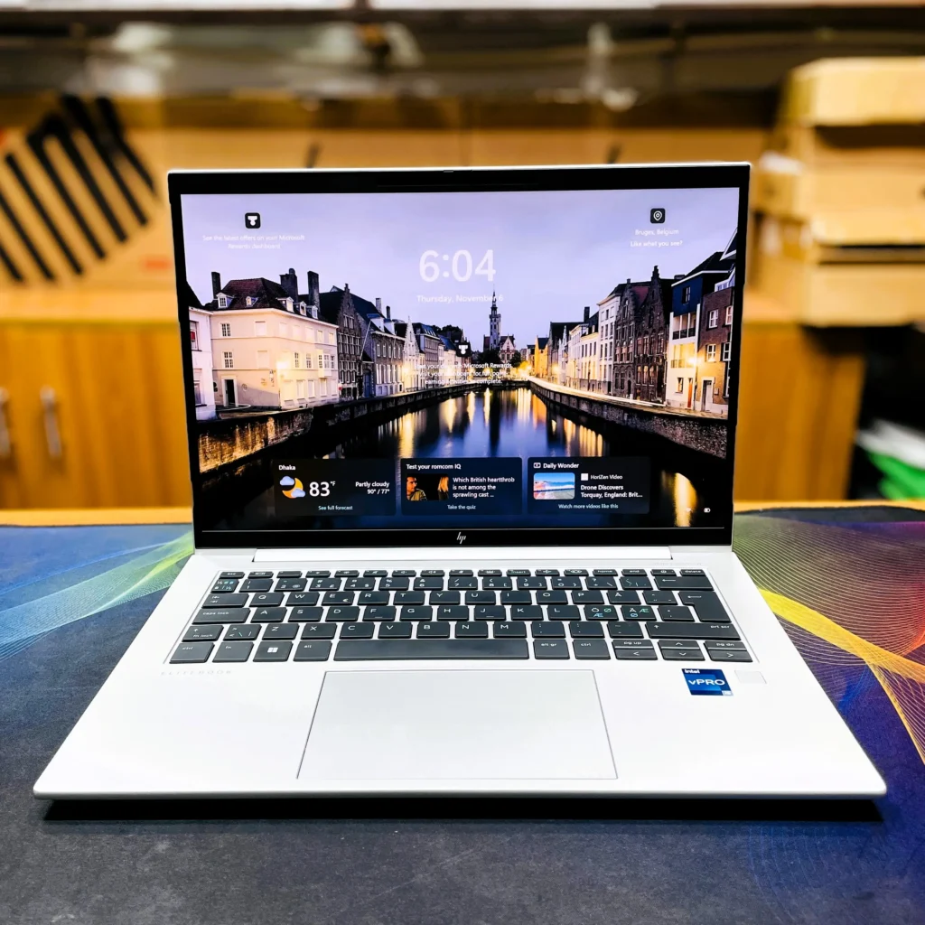 HP EliteBook 840 G9 Core i5 12th Gen vPro Laptop – 16GB DDR5 RAM 512GB SSD, Premium Silver Business Laptop with Windows 11 Pro